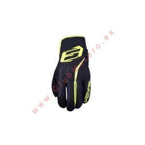 Guantes Five RS5 Negro / Fluo