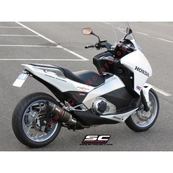 Escape SC Project Oval para HONDA INTEGRA 700 (2011 - 2013) / 750 (2014 - 2015)