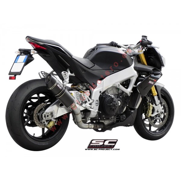 Escape SC Project Oval para Aprilia Tuono V4 ( 2011 - 2014 ) - APRC