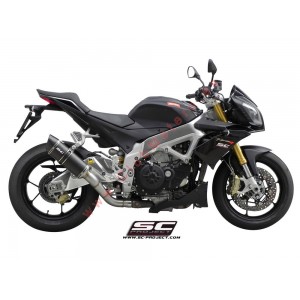 Escape SC Project Oval para Aprilia Tuono V4 ( 2011 - 2014 ) - APRC