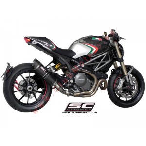 Escape SC Project Oval para DUCATI MONSTER 1100 EVO (2011 - 2013)