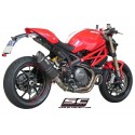 Escape SC Project Oval para DUCATI MONSTER 1100 EVO (2011 - 2013)