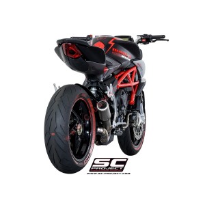 Escape SC Project CR-T Titanio para MV AGUSTA BRUTALE (2016 - 2018) - 675 - 800 - RR