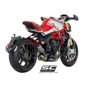 Escape SC Project CR-T Titanio para MV AGUSTA BRUTALE DRAGSTER 800