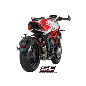Escape SC Project CR-T Titanio para MV AGUSTA BRUTALE DRAGSTER 800