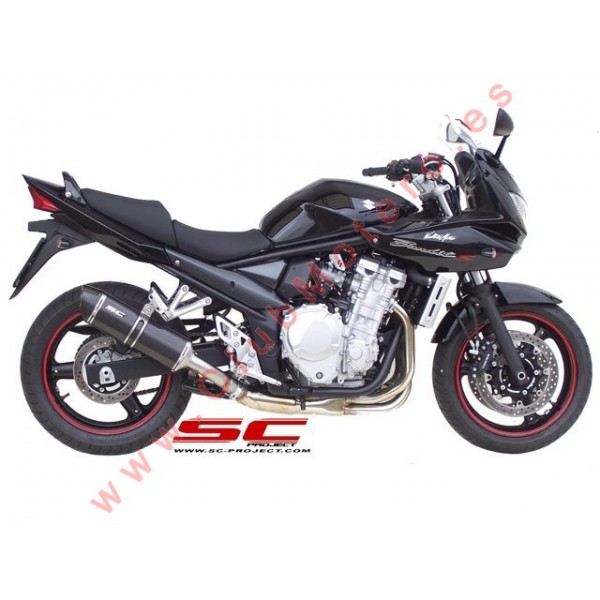 Escape SC Project Oval para SUZUKI BANDIT 650 (2007 - 2012)