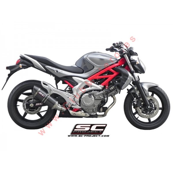 Escape SC Project Oval para SUZUKI GLADIUS 650 (2009 - 2015)