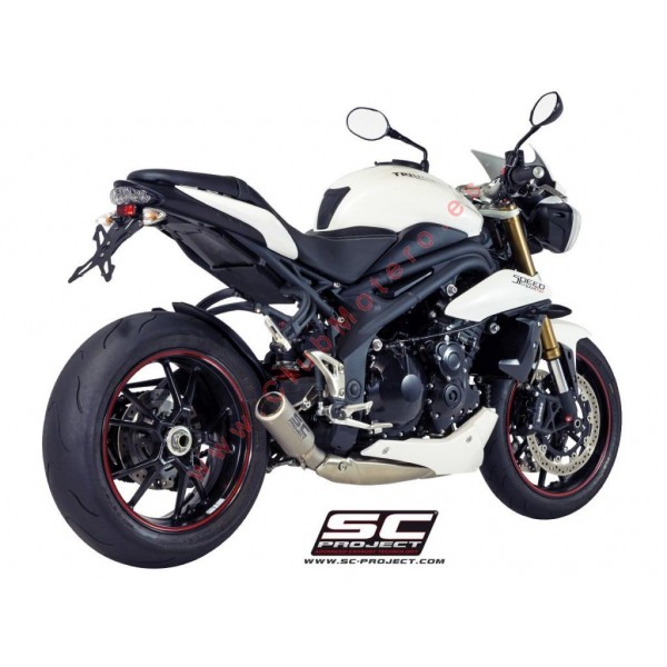 Escape SC Project CR-T para TRIUMPH SPEED TRIPLE 1050 (2011 - 2015)