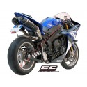 Escapes SC Project (PAR) Oval para YAMAHA YZF R1 (2009 - 2014)