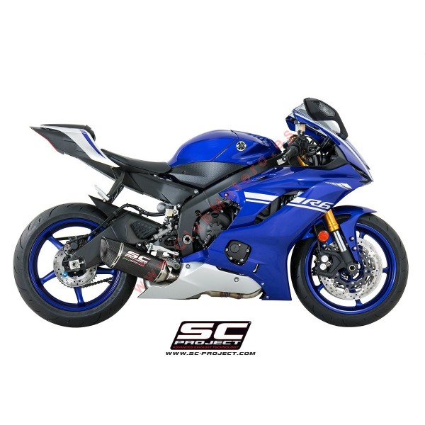 Escape SC Project SC1-R para YAMAHA YZF R6 (2017 - 2019)