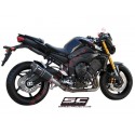 Escape SC Project Oval para YAMAHA FZ8 - FAZER 8 (2010 - 2016)