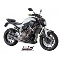 Escape SC Project completo 2-1 cónico para YAMAHA MT-07 (2013 - 2016)