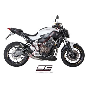 Escape SC Project completo 2-1 cónico para YAMAHA MT-07 (2013 - 2016)
