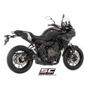 Escape SC Project completo 2-1, con silenciador S1 para YAMAHA TRACER 700 (2016 - 2019)