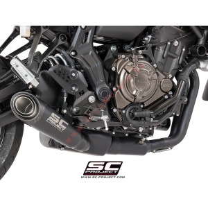 Escape SC Project completo 2-1, con silenciador S1 para YAMAHA TRACER 700 (2016 - 2019)