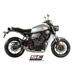 Escape SC Project completo 2-1, con silenciador S1 para YAMAHA XSR 700 (2016 - 2019)