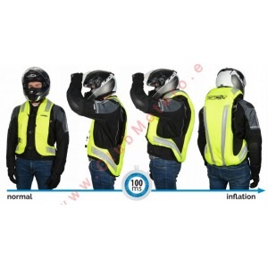 Chaleco Airbag Hélite TURTLE 2 Hi-Vis Amarillo