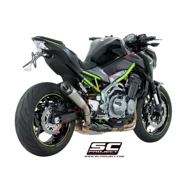 Escape SC Project S1 Titanio para KAWASAKI Z 900 (2017 - 2019)