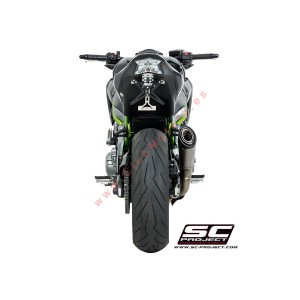 Escape SC Project S1 Titanio para KAWASAKI Z 900 (2017 - 2019)