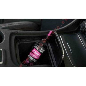 Gel desinfectante de manos...