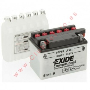 Batería Exide YB4L-B