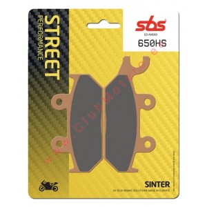 Pastilla de freno SBS P650-HS