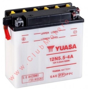 Batería Yuasa 12N5.5-4A...