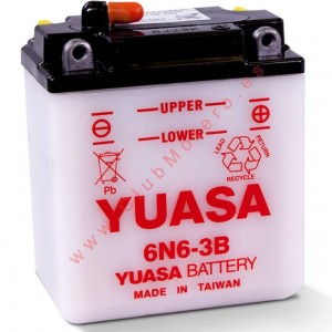 Batería Yuasa 6N6-3B...