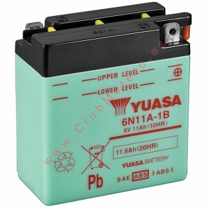 Batería Yuasa 6N11A-1B...