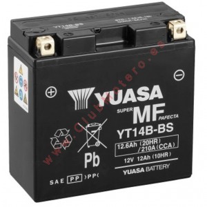 Batería Yuasa YT14B-BS Sin...
