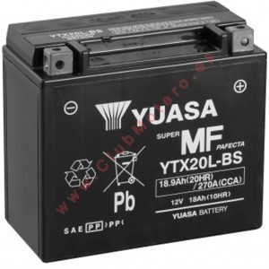Batería Yuasa YTX20L-BS Sin...