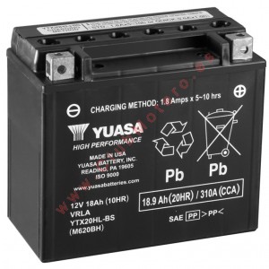 Batería Yuasa YTX20HL-BS...