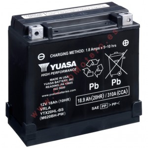 Batería Yuasa YTX20HL-BS-PW...