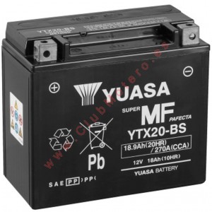 Batería Yuasa YTX20-BS Sin...