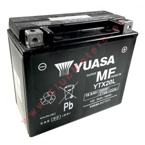 Batería Yuasa YTX20L-WC...