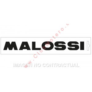 Adhesivo Malossi Negro 22 cm 