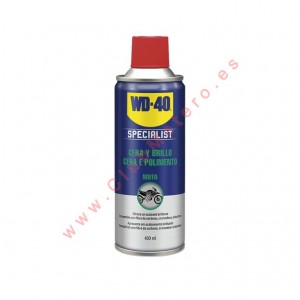 Cera y Brillo WD-40...
