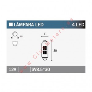Caja de 10 lámparas 4LED...