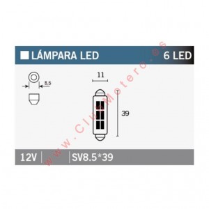 Caja de 10 lámparas 6LED...