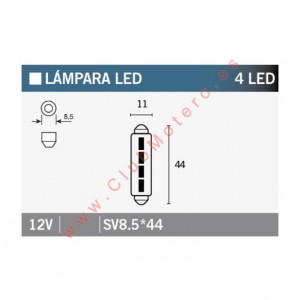 Caja de 10 lámparas 4LED...