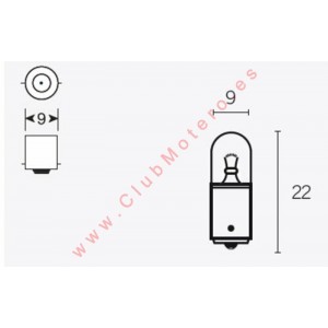 Caja de 10 lámparas...