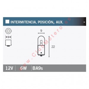 Caja de 10 lámparas OSRAM...