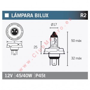 Lámpara OSRAM 64183 R2