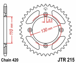 Corona JT 215 de acero con...