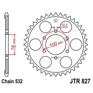 Corona JT SPROCKETS acero...