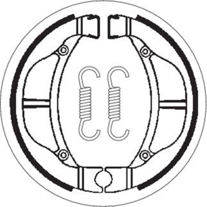 Mordaza de freno SBS P2093