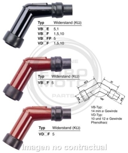 Pipa de Bujía NGK VD05F 