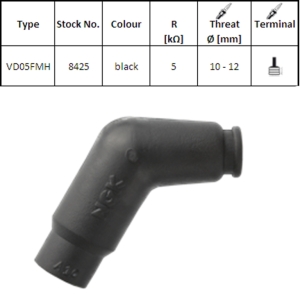 Pipa Bujía NGK VD05FMH 