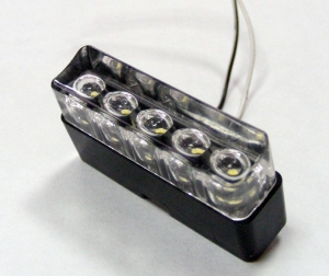 Luz de matrícula de leds...