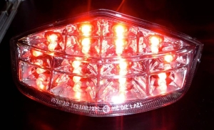 Piloto trasero blanco de...